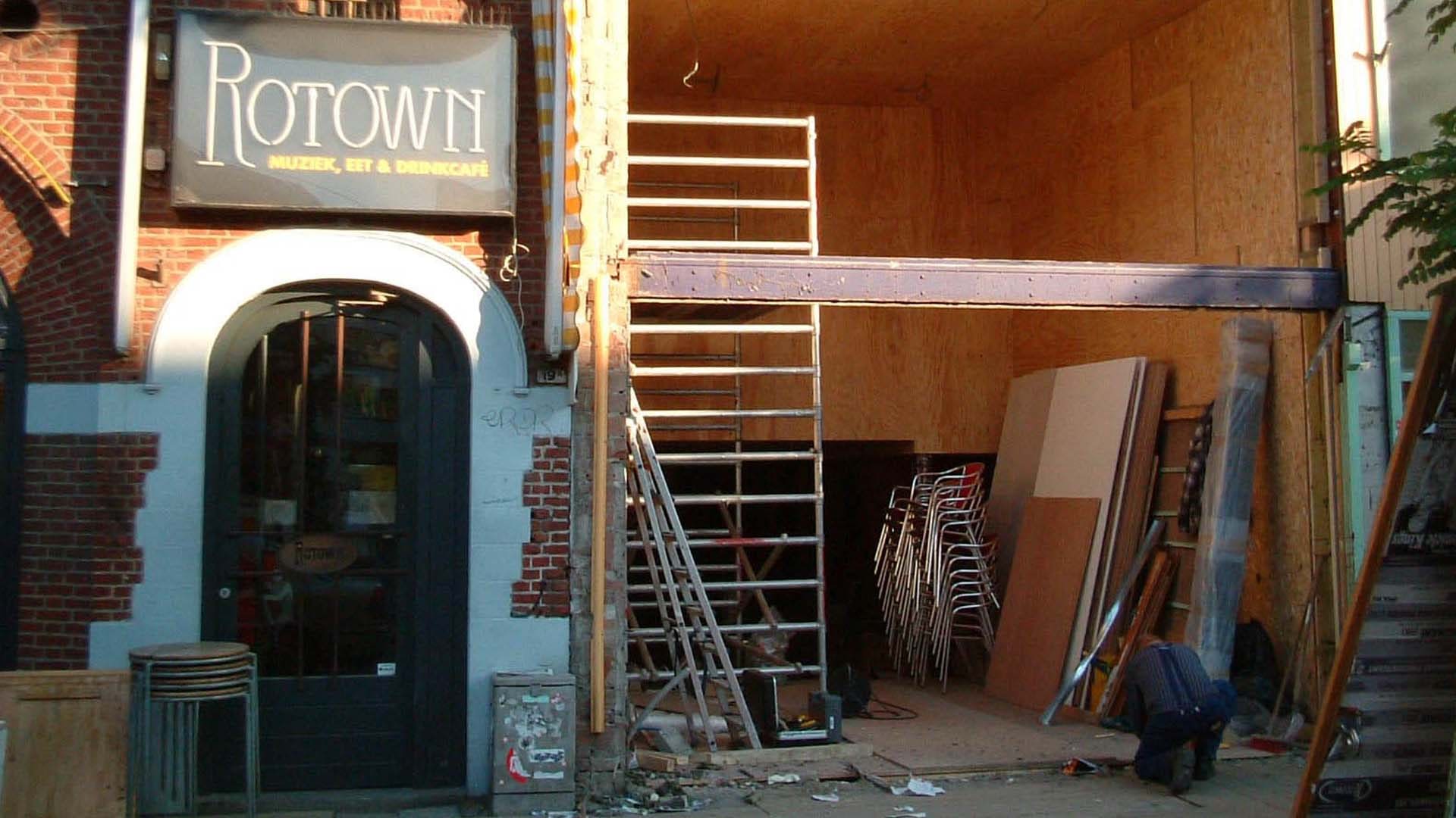 Verbouwing Bar3 Rotterdam